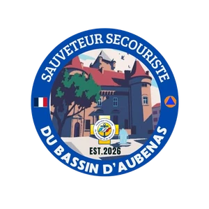 Logo SSBA — Sauveteurs Secouristes du Bassin d'Aubenas